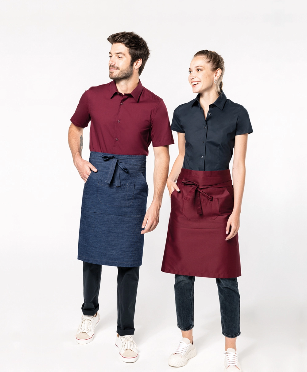 Polykatoen lang schort