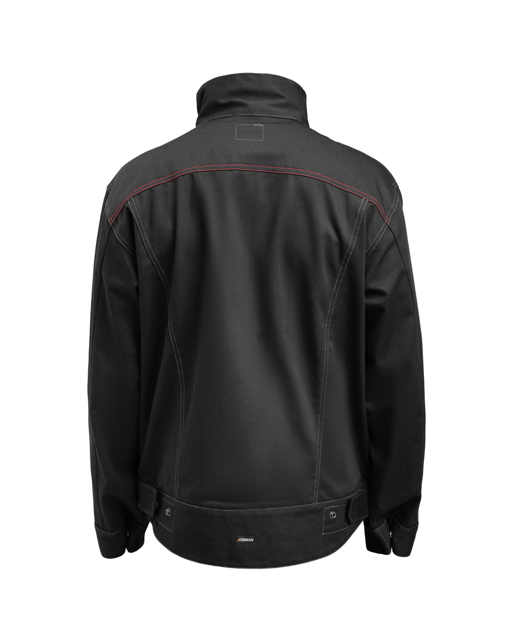 1092 Lassersjas Jobman Jacket Flame Retardant achterkant
