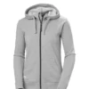 Classic hoodie met rits voor dames