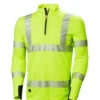 ICU LIFA Active Hi Vis basislaag halve rits