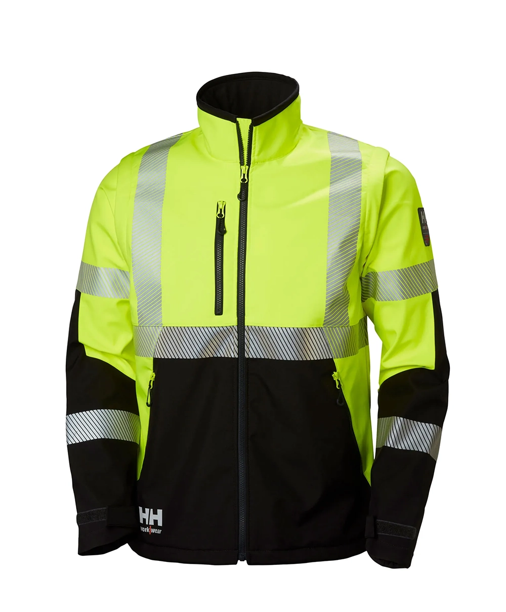 ICU Hi Vis softshelljas