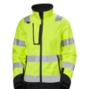 Luna Hi Vis softshelljack voor dames