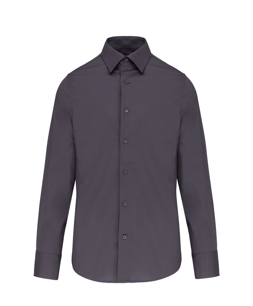 INK529 Heren stretch overhemd lange mouwen Branchekleding